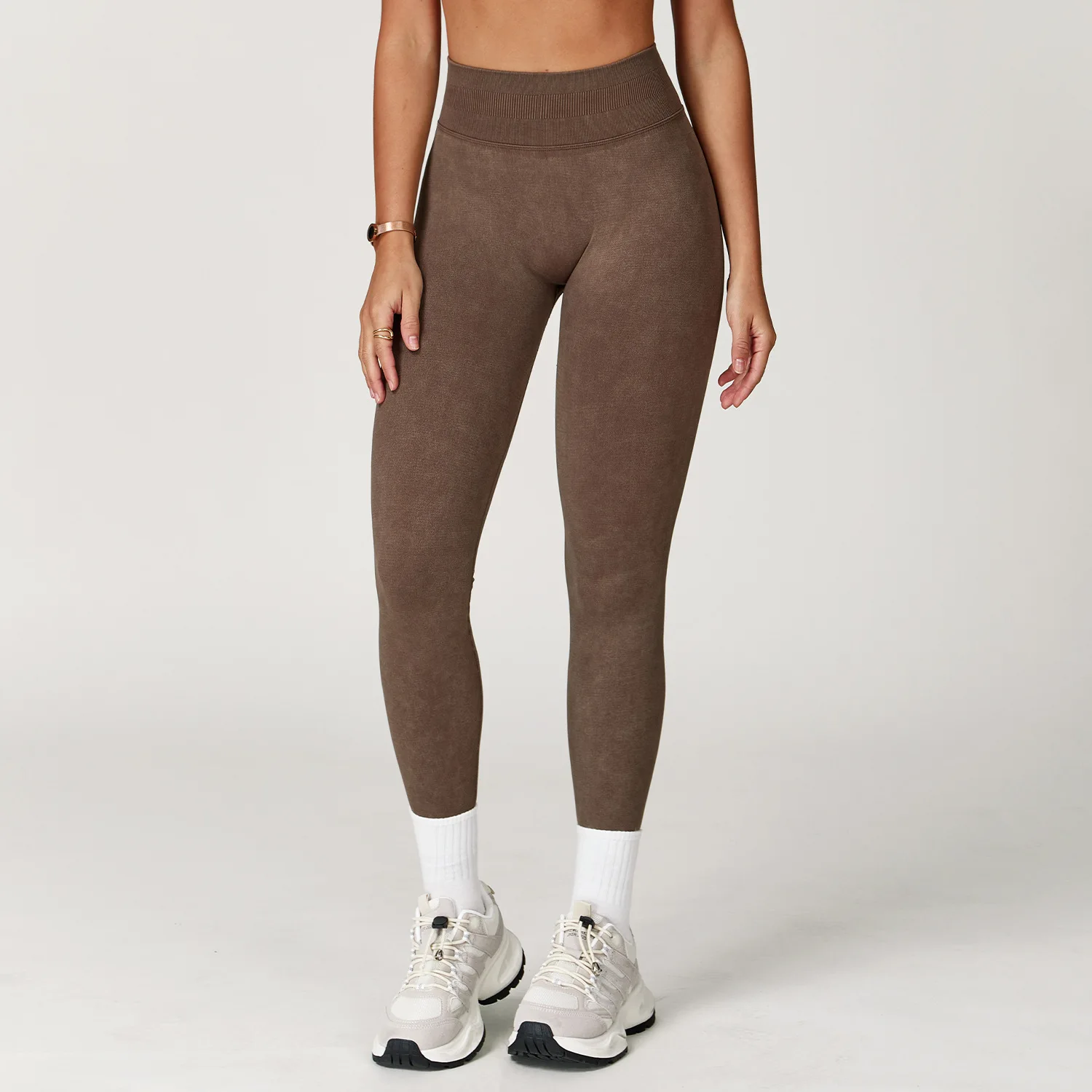 Yoga Pants Impact Leggings Women Seamless Sports Yoga Pant High Waist Ribbed Gym Clothes Fitness Workout Wear Scrunch Bum Tights